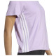 Adidas Γυναικεία κοντομάνικη μπλούζα Train-Essentials 3-Stripes Workout Tee